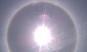 Halo Around the Sarasota Sun Halo Around the Sarasota Sun